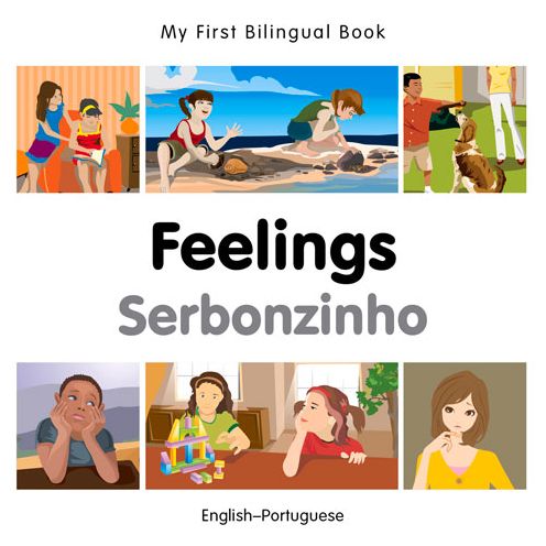 Cover for Milet Publishing · My First Bilingual Book -  Feelings (English-Portuguese) - My First Bilingual Book (Board book) (2015)