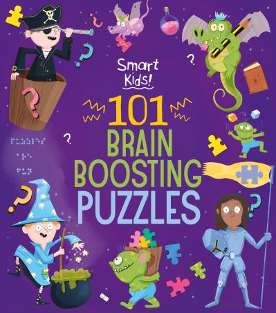 Cover for Fullman, Joe (Author) · Smart Kids! 101 Brain Boosting Puzzles (Paperback Book) (2022)