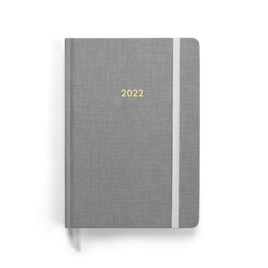 Cover for A &amp; N Media · 2022 Planner Grey Linen - a N Media (Hardcover Book) (2021)