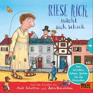 Cover for Scheffler, Axel; Donaldson, Julia · Riese Rick Macht Sich Schick - Spielpappe (Book)