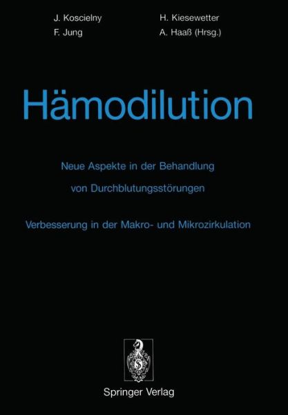 Cover for J Koscielny · Hamodilution (Paperback Book) (1992)