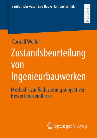 Cover for Weller · Zustandsbeurteilung von Ingenieurbauwerken (Book) (2021)