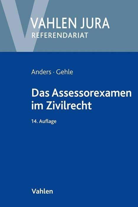 Cover for Anders · Das Assessorexamen im Zivilrecht (Bok)