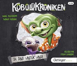 Cover for Daniel Bleckmann · KoboldKroniken 1. Sie sind unter uns! (Hörbok (CD)) (2023)