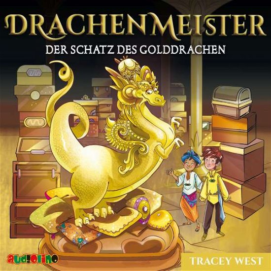 Cover for Tracey West · Drachenmeister 12: Der Schatz des Golddrachen (CD) (2021)