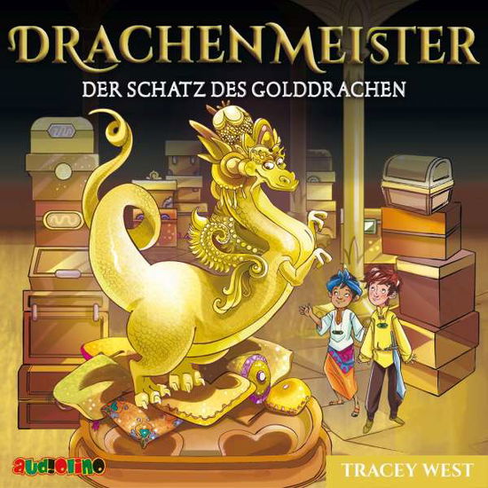 Cover for Tracey West · Drachenmeister 12: Der Schatz des Golddrachen (CD) (2021)