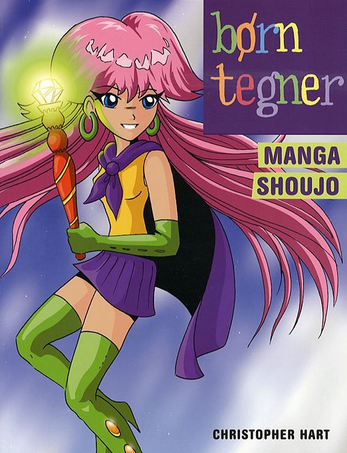 Cover for Christopher Hart · Børn tegner manga shoujo (Heftet bok) [1. utgave] (2006)