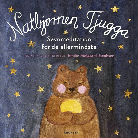 Cover for Emilie Melgaard Jacobsen · Natbjørnen Tjugga (Cardboard Book) [1e uitgave] (2019)