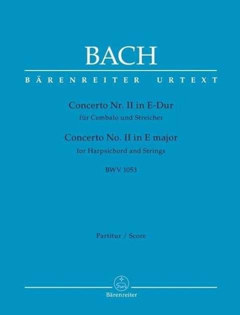 Cover for Bach · Concerto Nr. II für Cembalo und St (Book)