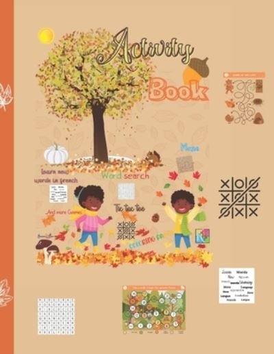 Cover for Hadaz · Autumn Activity Book: Kid games and puzzles (Paperback Bog) (2021)