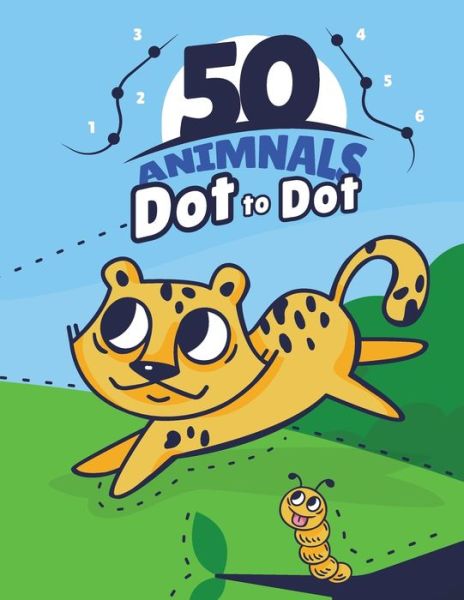 Cover for Asmaa El Bellini · 50 ANIMALS Dot To Dot (Paperback Book) (2021)