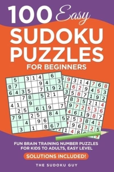 Cover for Amp Media · 100 Easy Sudoku Puzzles for Beginners (Paperback Bog) (2020)