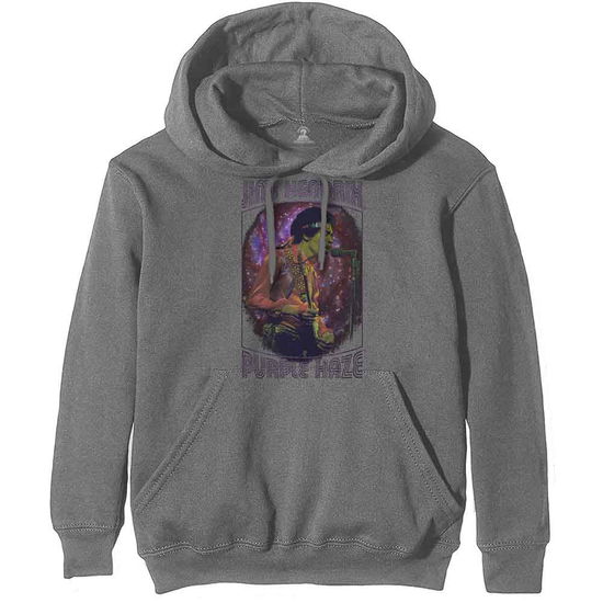 Jimi Hendrix Unisex Pullover Hoodie: Purple Haze Frame - The Jimi Hendrix Experience - Gadżety -  - 9950670942791 - 