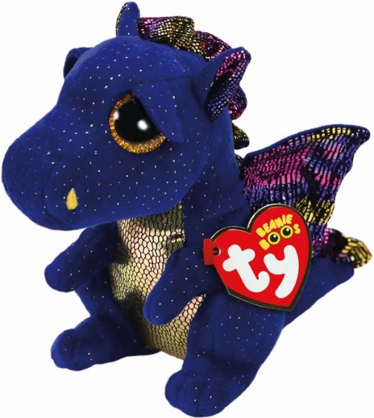 Cover for Drache dunkelblau 15cm FIX3 Saffire · Saffire Blue Dragon Beanie Boos (Paperback Book)