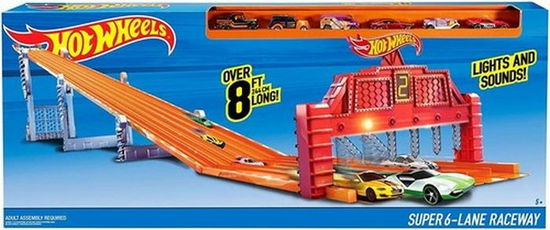 Cover for Hot Wheels · Super 6 Lane Raceway (MERCH) (2018)