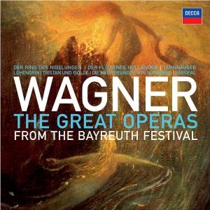 Cover for Various Artists Karl Böhm James Levine Orchester der Bayreuther Festspiele · Richard Wagner - The Great Operas Live From The Bayreuth Festival (CD) [Limited edition] [Box set] (2008)