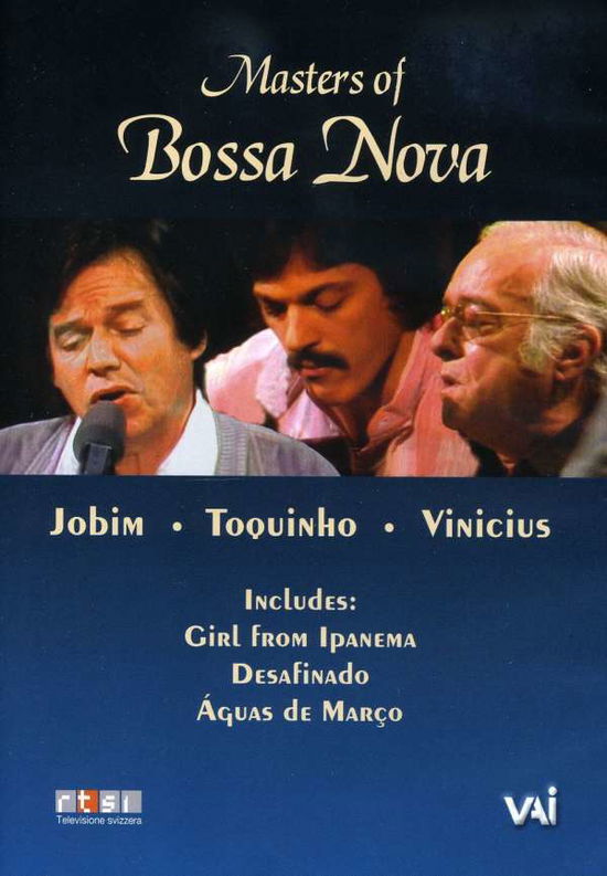 Cover for Jobim,antonio Carlos / De Moraes,vinicius · Masters of Bossa Nova Jobim &amp; Vinicius &amp; Toquinho (DVD) (2009)