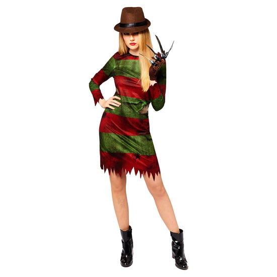 Adult Costume Freddy Kruger Ladies Size M/L - Amscan - Merchandise -  - 0194099066792 - 