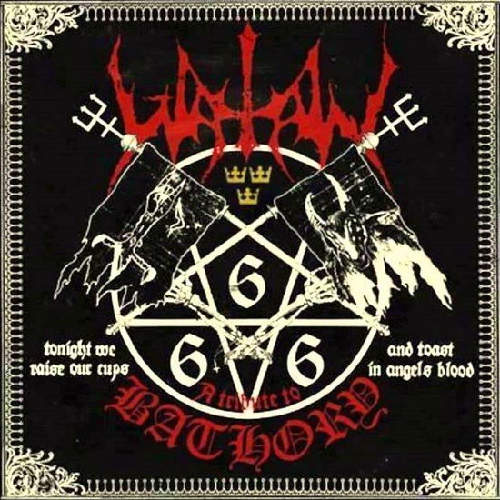 Cover for Watain · Tonight We Raise Our Cups &amp; Toast In Angels Blood (LP) (2024)