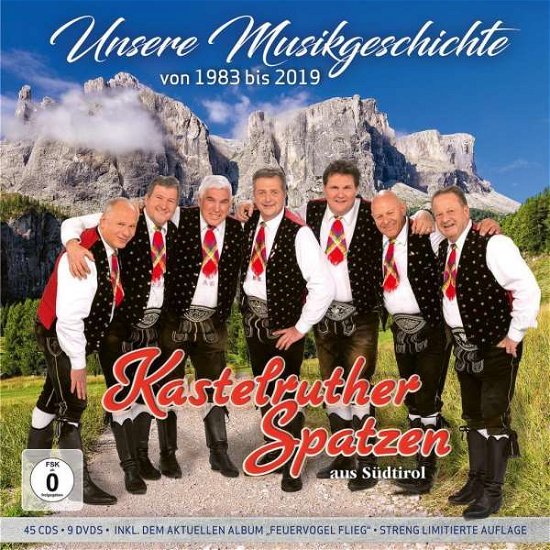 Cover for Kastelruther Spatzen · Unsere Musikgeschichte 1983 - 2019 (CD) [Limited edition] (2019)