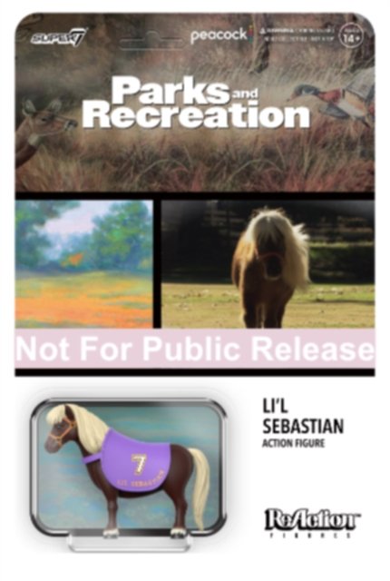 Parks And Recreation Reaction Figures Wave 2 - LiL Sebastian - Parks and Recreation - Merchandise - SUPER 7 - 0840049823792 - 3. februar 2023