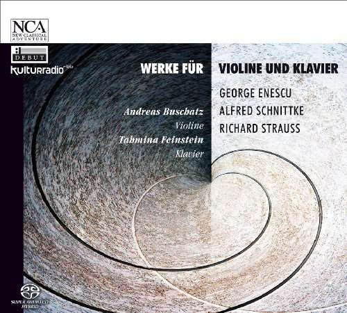 Cover for Buschatz, Andreas / Tahmina Feinstein · Werke für Violine und Klavier (CD) (2008)