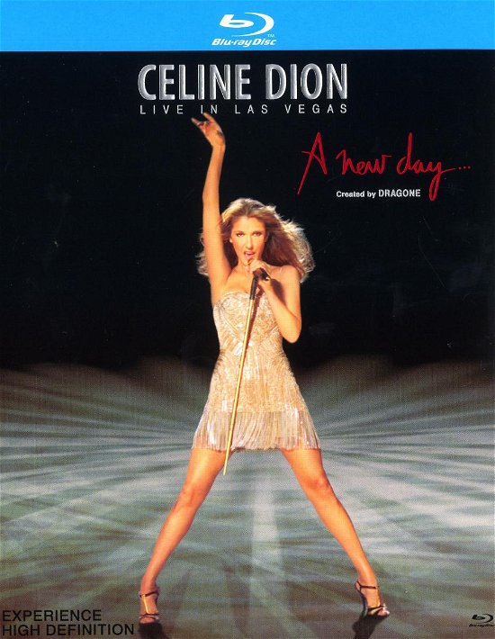 Cover for Céline Dion · Live in Las Vegas: a New Day…. (Blu-ray) (2008)
