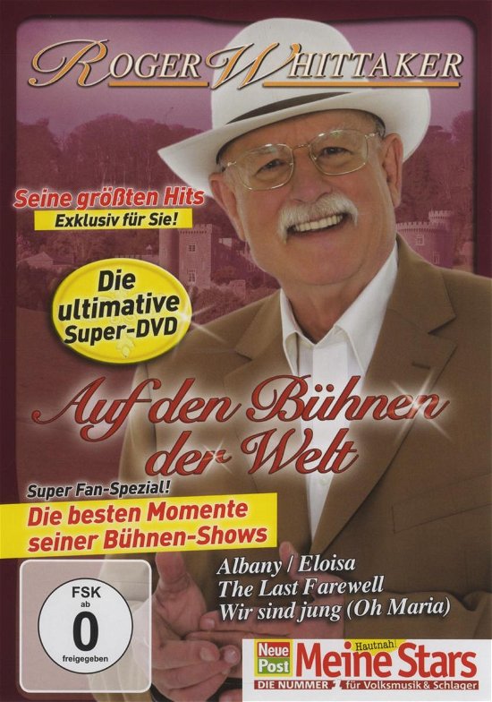 Cover for Roger Whittaker · Auf den Buhnen Der Welt (DVD) (2010)