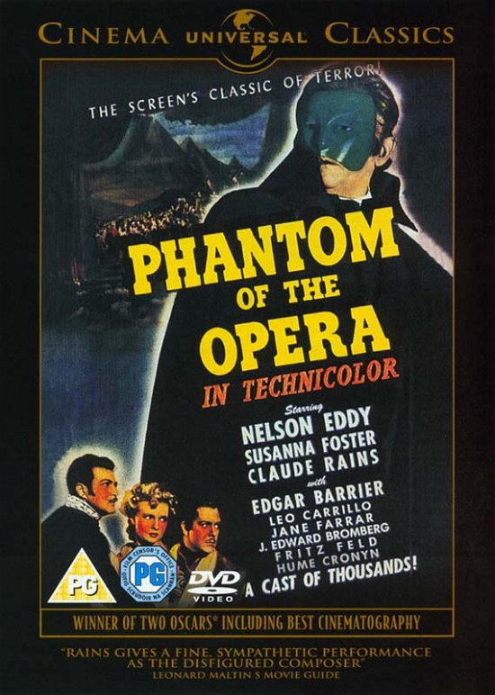 Phantom Of The Opera (1943) - Movie - Filmes - Universal Pictures - 3259190331792 - 14 de outubro de 2002