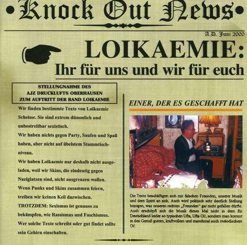 Cover for Loikaemie · Ihr Fuer Uns Und Wir Fuer (CD) (1997)