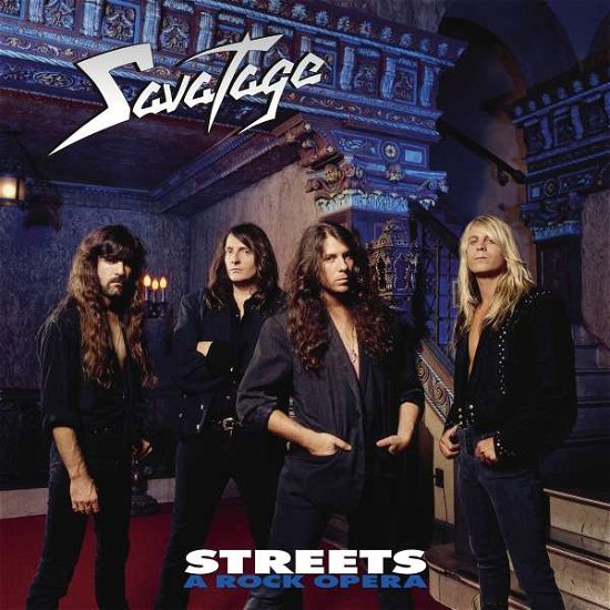 Cover for Savatage · Streets - a Rock Opera (Blue Vinyl) (LP) [Limited edition] (2022)