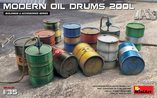 Cover for MiniArt · Modern Oil Drums (200l) (1:35) (Toys)