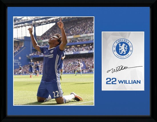 Cover for Chelsea · Chelsea: Willian 16/17 (Stampa In Cornice 30x40 Cm) (MERCH)