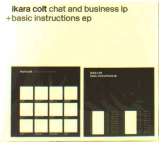 Cover for Ikara Colt  · Chat And Business (CD)