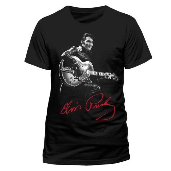 Elvis Presley: Signature (T-Shirt Unisex Tg. M) - Elvis Presley - Inne - Elvis Presley (1935-1977) - 5054015194792 - 