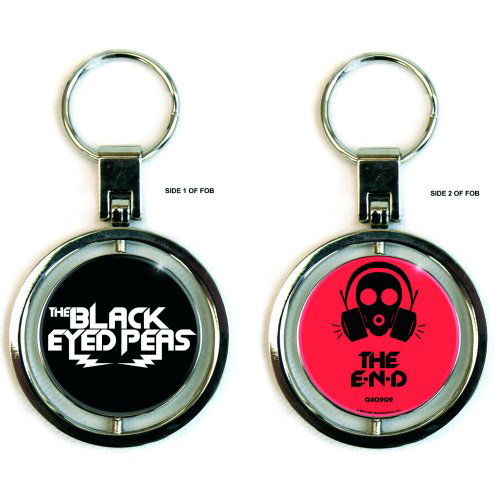 The Black Eyed Peas Keychain: The End (Spinner) - Black Eyed Peas - The - Merchandise - Unlicensed - 5055295315792 - 21. Oktober 2014