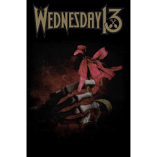 Cover for Wednesday 13 · Wednesday 13 Textile Poster: Condolences (Poster)