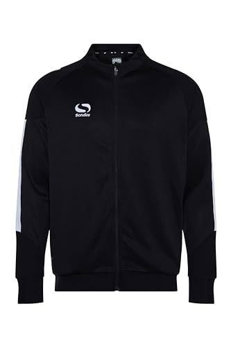 Sondico Evo Walk Out Jacket  Adult Large Black Sportswear - Sondico Evo Walk Out Jacket  Adult Large Black Sportswear - Produtos - Creative Distribution - 5056122517792 - 