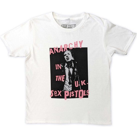 The Sex Pistols Kids T-Shirt: Anarchy In The UK (3-4 Years) - Sex Pistols - The - Merchandise -  - 5056561088792 - 