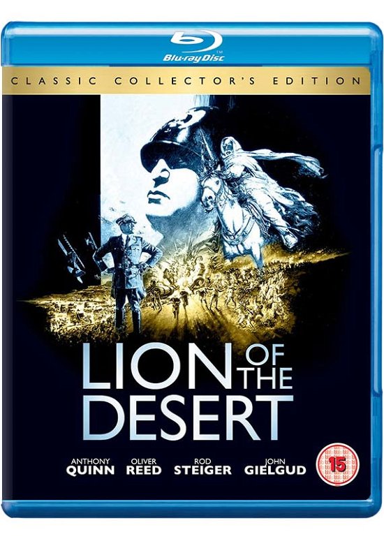 Lion Of The Desert - Collectors Edition - Lion of the Desert Blu-ray - Elokuva - Anchor Bay - 5060020702792 - maanantai 2. heinäkuuta 2012