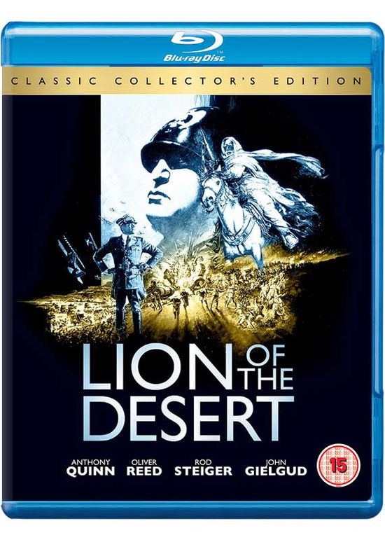 Cover for Lion of the Desert Blu-ray · Lion Of The Desert - Collectors Edition (Blu-Ray) (2012)