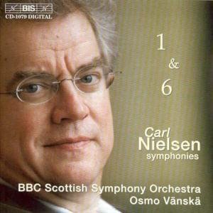 Symphonies 1 & 6 - Nielsen / Vanska / Bbc Scottish Sym Orch - Musik - BIS - 7318590010792 - 26 februari 2002