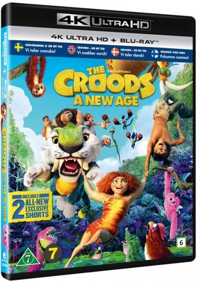 Cover for Croods · Croods, The: a New Age (4K UHD Blu-ray) (2021)