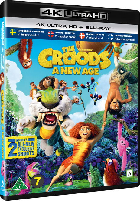 Cover for Croods · Croods, The: a New Age (4K Ultra HD) (2021)