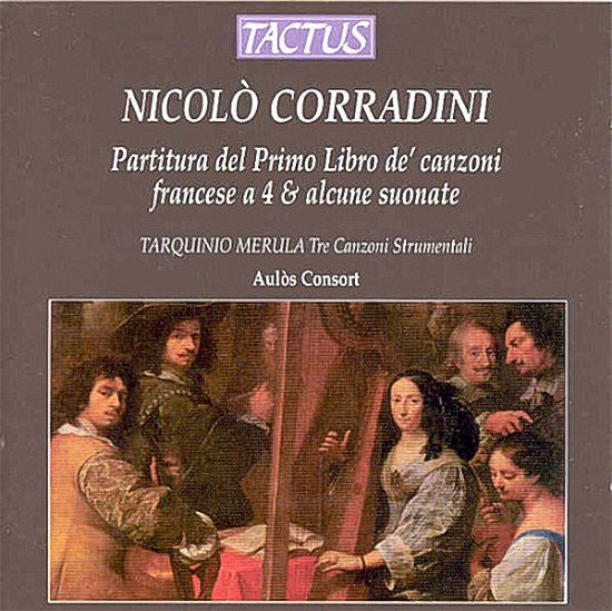 Cover for Corradini / Aulos Consort · Partitura Del Primi (CD) (1997)