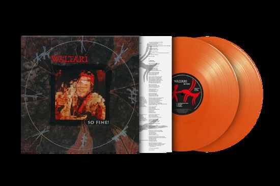 Cover for Waltari · So Fine! (LP) [30th Anniversary Orange Vinyl Reissue edition] (2024)