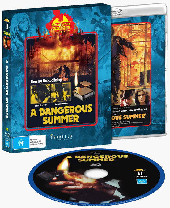 Cover for Dangerous Summer (Aka Flash Fire) (Blu-ray) (2022)