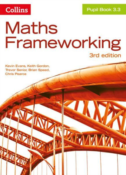 Cover for Kevin Evans · KS3 Maths Pupil Book 3.3 - Maths Frameworking (Taschenbuch) [3 Rev edition] (2014)