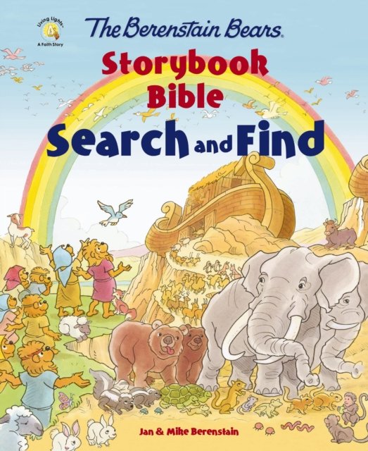 Cover for Mike Berenstain · The Berenstain Bears Storybook Bible Search and Find - Berenstain Bears / Living Lights: A Faith Story (Board book) (2023)