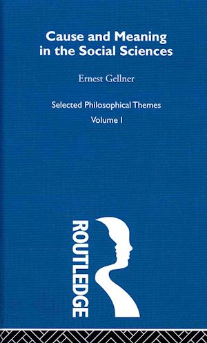 Ernest Gellner, Selected Philosophical Themes - Ernest Gellner - Books - Taylor & Francis Ltd - 9780415673792 - March 27, 2003